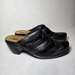 Naot Made In Isreal Eden Collection Leather Clogs EU 41 US 10.5‎